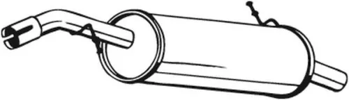 Achterdemper BOSAL 135-715)