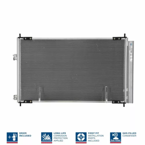 Condensor, airconditioning NISSENS 940021)