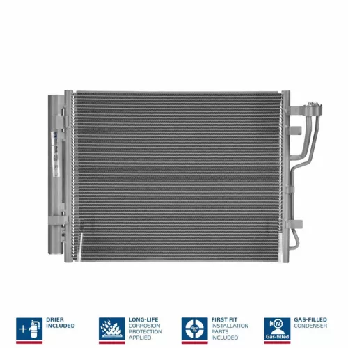 Condensor, airconditioning NISSENS 940007)