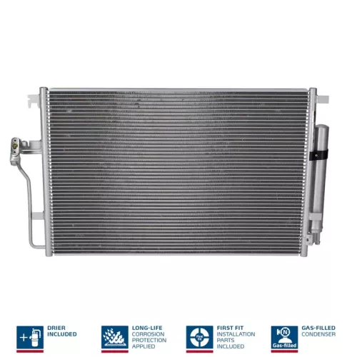 Condensor, airconditioning NISSENS 94917)
