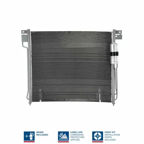 Condensor, airconditioning NISSENS 94879)