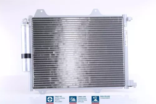 Condensor, airconditioning NISSENS 94754)