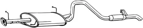 Achterdemper BOSAL 286-059)