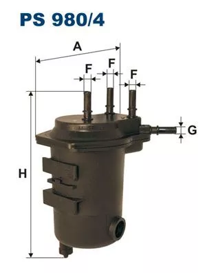 Fuel Filter FILTRON PS 980/4)