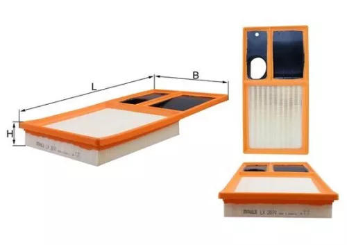 Air Filter KNECHT LX 2010)