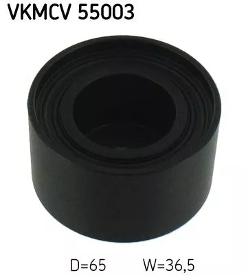 Ombuigings-/geleidingspoelie, V-geribbelde riem SKF VKMCV 55003)