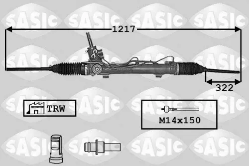 Steering Gear SASIC 7006019)