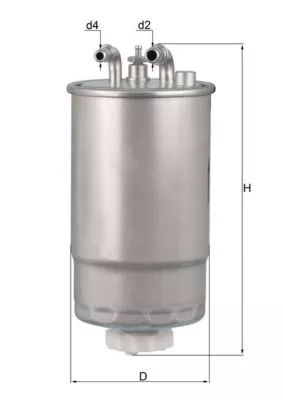Fuel Filter KNECHT KL 568)