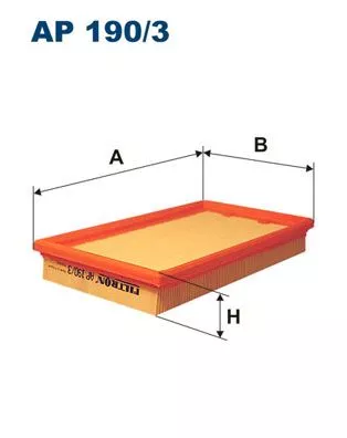 Air Filter FILTRON AP 190/3)