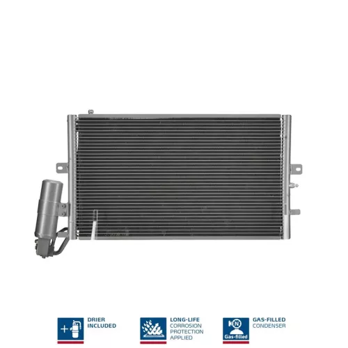 Condensor, airconditioning NISSENS 94862)