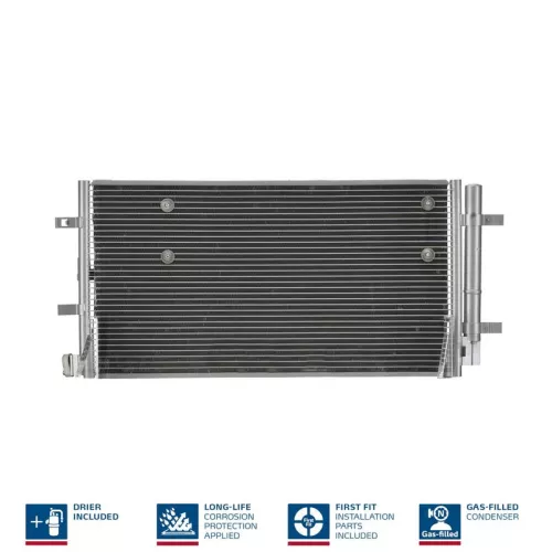 Condensor, airconditioning NISSENS 940042)