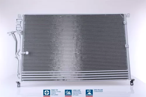 Condensor, airconditioning NISSENS 94724)