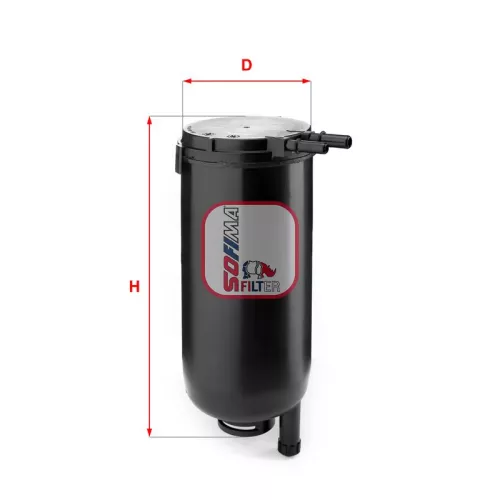Brandstoffilter SOFIMA S 1071 B)