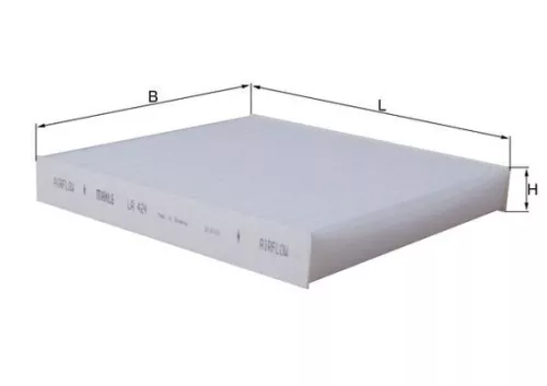 Filter, cabinelucht KNECHT LA 424)