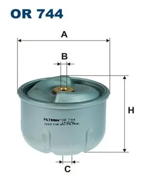 Oliefilter FILTRON OR 744)