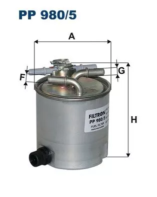 Fuel Filter FILTRON PP 980/5)