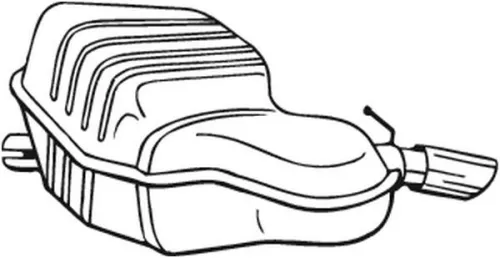 Achterdemper BOSAL 235-149)
