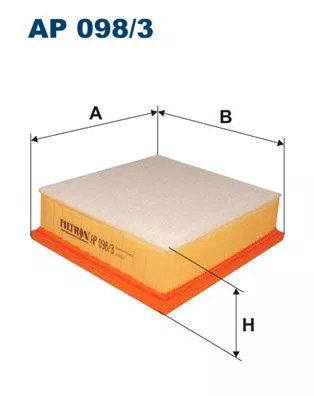 Air Filter FILTRON AP 098/3)