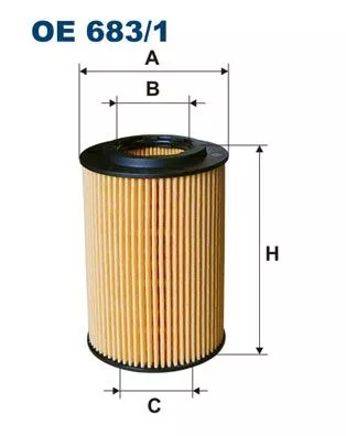 Oil Filter FILTRON OE 683/1)