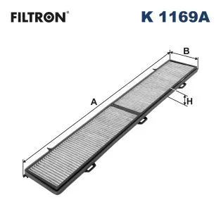 Filter, cabin air FILTRON K 1169A)