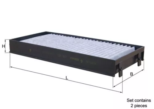 Filter, cabin air KNECHT LAK 221/S)