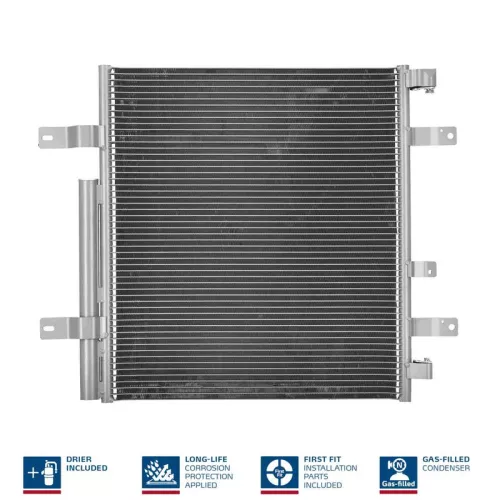 Condensor, airconditioning NISSENS 940094)