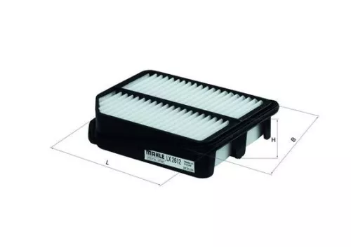Luchtfilter KNECHT LX 2612)