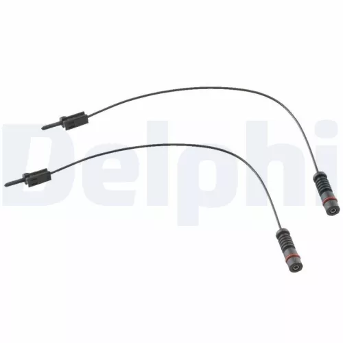 Waarschuwing: contact, slijtage van de remblokken DELPHI LZ0115)