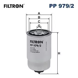 Fuel Filter FILTRON PP 979/2)