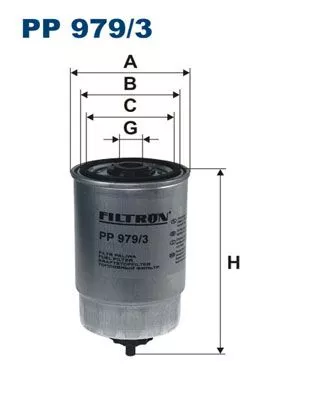 Fuel Filter FILTRON PP 979/3)