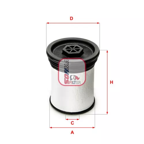 Brandstoffilter SOFIMA S 1019 NE)