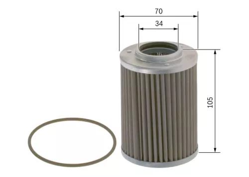 Hydraulisch filter, automatische transmissie BOSCH F 026 404 006)