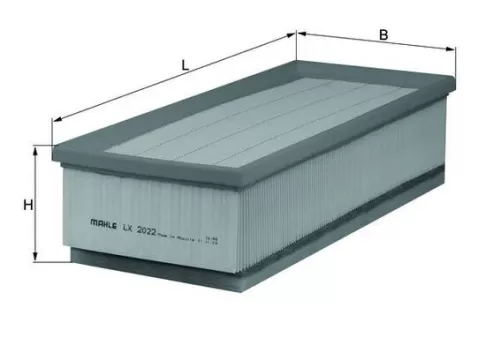 Luchtfilter KNECHT LX 2022)