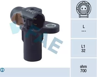 Sensor, krukaspuls FAE 79183)