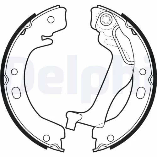 Remblokkenset DELPHI LS2003)