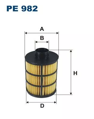 Fuel Filter FILTRON PE 982)