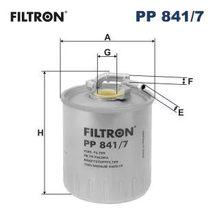 Fuel Filter FILTRON PP 841/7)