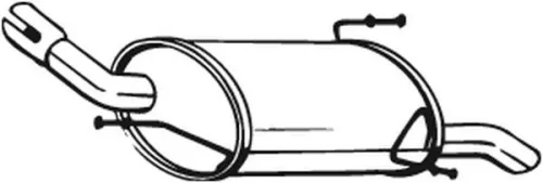 Achterdemper BOSAL 185-947)