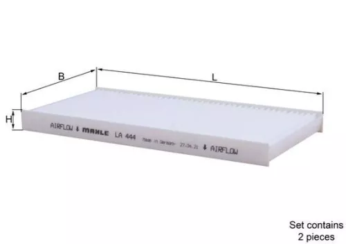 Filter, cabinelucht KNECHT LA 444/S)