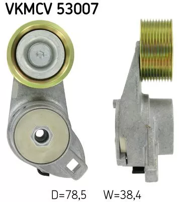 Riemspanner, V-geribbelde riem SKF VKMCV 53007)