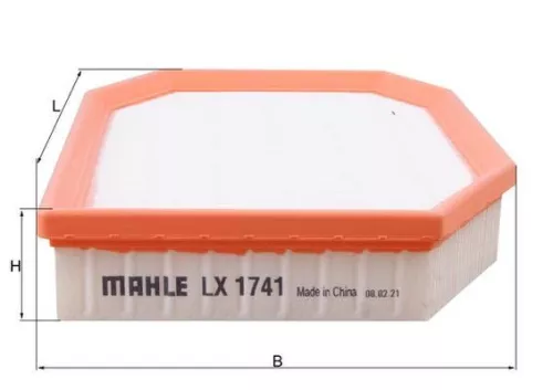 Luchtfilter KNECHT LX 1741)