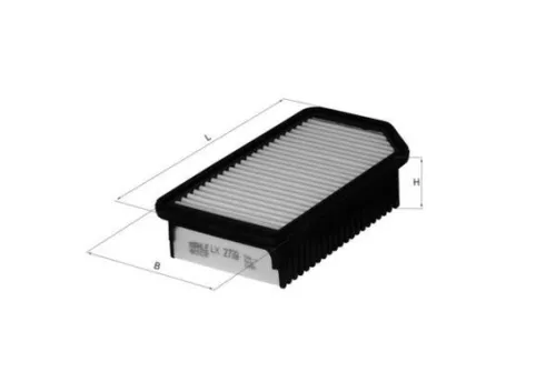 Luchtfilter KNECHT LX 2739)