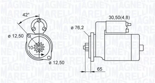 Starter MAGNETI MARELLI 063521230140)