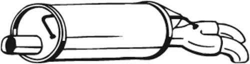 Achterdemper BOSAL 105-009)