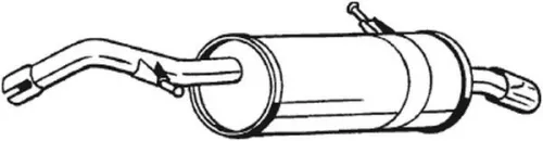 Achterdemper BOSAL 135-043)