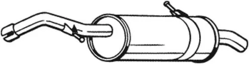 Achterdemper BOSAL 135-117)