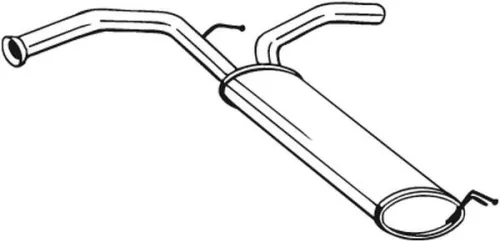 Achterdemper BOSAL 135-723)