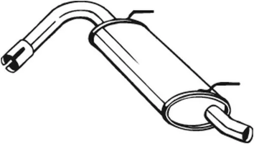 Achterdemper BOSAL 148-135)