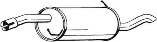 Achterdemper BOSAL 154-163)