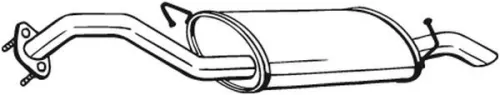 Achterdemper BOSAL 169-103)